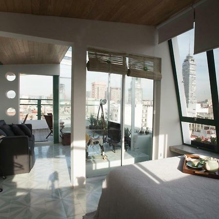 Duplex/Terraza Privada En Corazon Centro Historico Apartment Mexico City Exterior photo