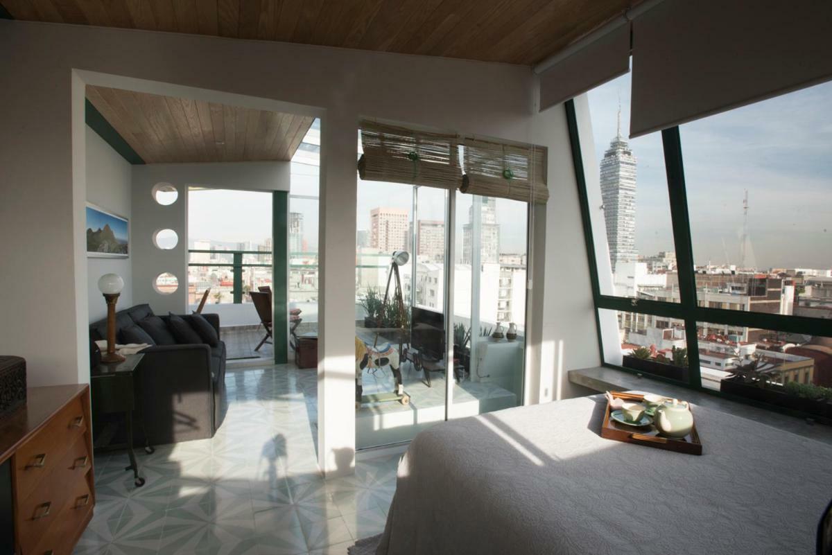 Duplex/Terraza Privada En Corazon Centro Historico Apartment Mexico City Exterior photo