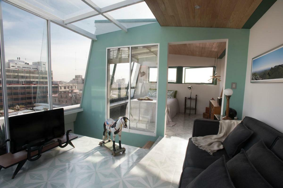 Duplex/Terraza Privada En Corazon Centro Historico Apartment Mexico City Exterior photo